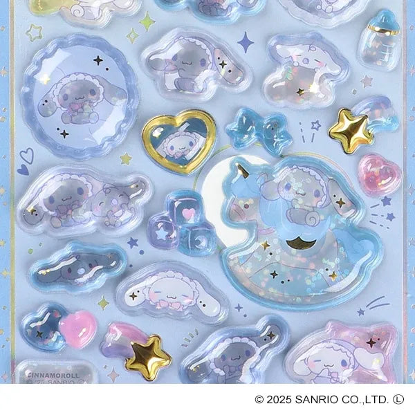SANRIO | Cinnamoroll Pop Seal Hologram 3D Sticker 200×95×7mm (Baby)
