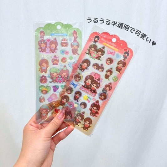 MONCHHICHI | Drop Jelly Stickers 200×90×2mm