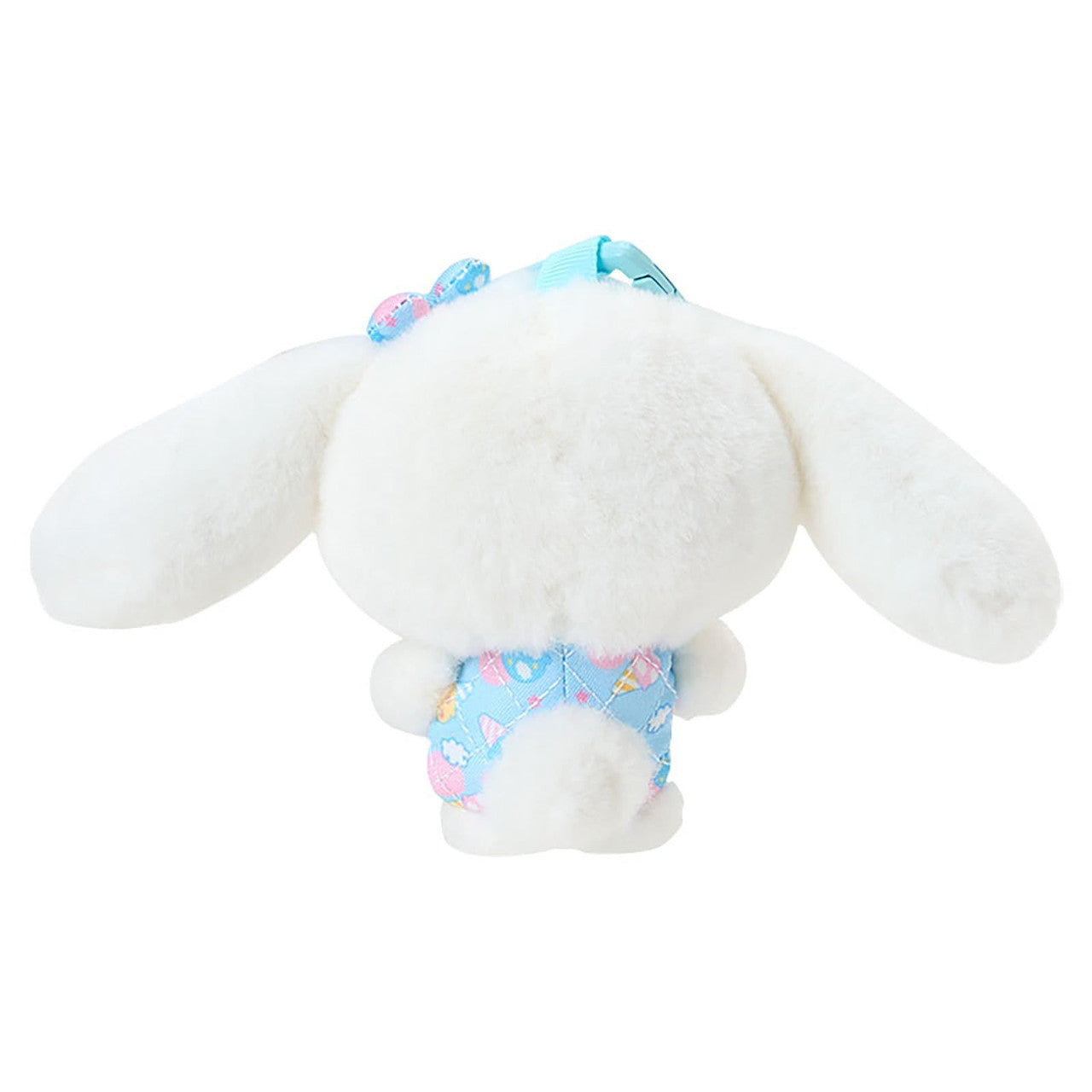 SANRIO | Cinnamoroll Mascot Holder Plush Keychain Bag Charm 11.8 x 11.3 x 5.0cm (Minnano Quilt)