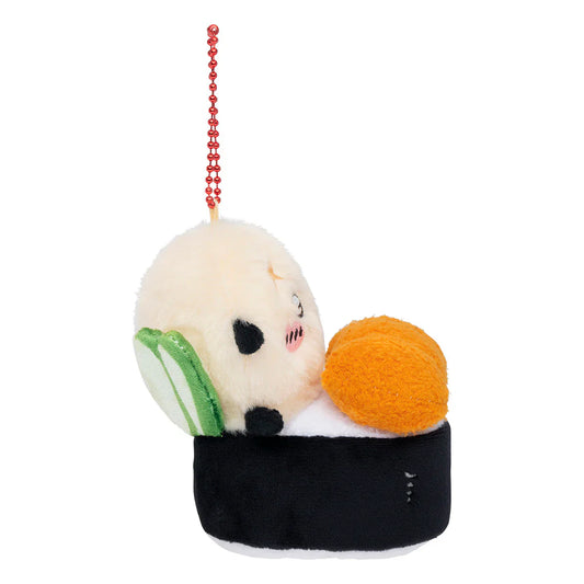 Chiikawa | Sushi Mascot Holder Plush Keychain H90×W115×D90Mm (Rakko/Sea Urchins)