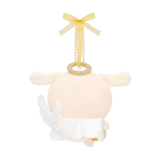 【Limit 1】Nagano Characters | Chiikawa Usagi Fuwapata Angel Mascot Holder Bag Charm Plush Keychain 105x130x65mm