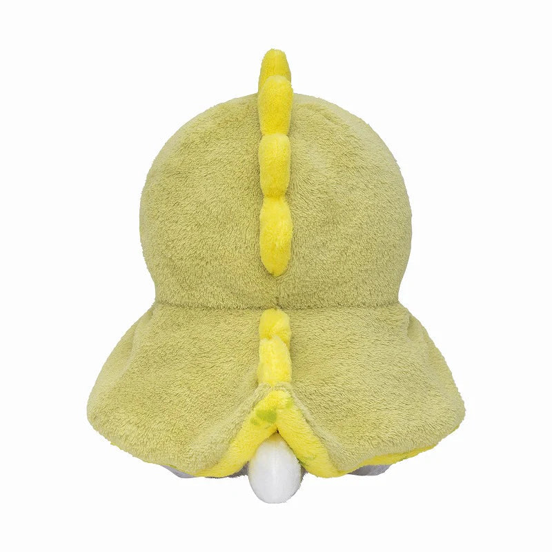MOFUSAND | Baby Dinosaur Cat Cup Plush Toy Plush Doll 215×190×215mm (Fluffy Poncho Hoodie)