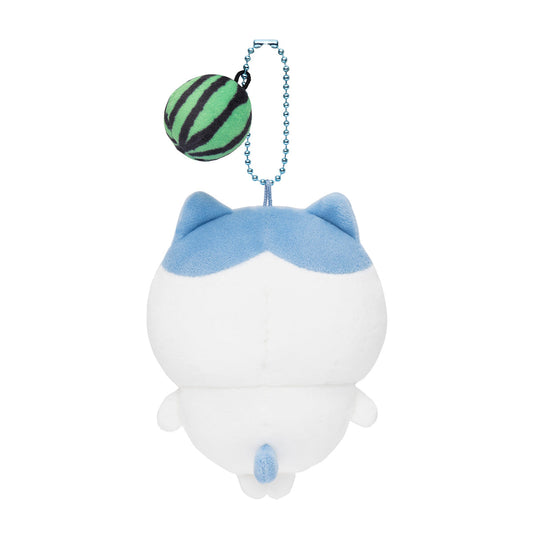CHIIKAWA | Hachiware Watermelon Series Mascot Holder Plush Keychain Bag Charm 105×85×50mm(Is this a watermelon smash?)