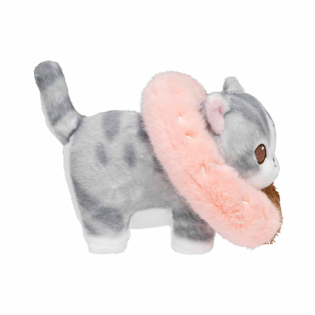 MOFUSAND | COFFEE AND DONUTS Plush Toy Plush Doll 130x130x160mm (Strawberry Chocolate)