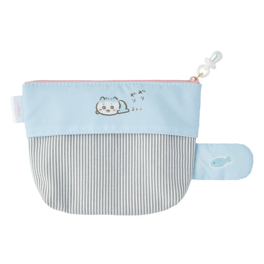 CHIIKAWA | Hachiware Pocket Tissue Pouch with Zipper 120x180x30mm (Chiikawa Baby)