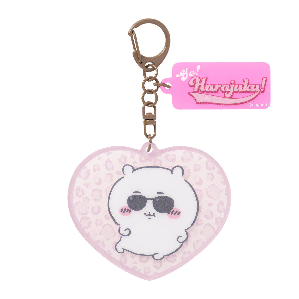 CHIIKAWA | Hachiware HARAJUKU Acrylic Keychain 60×70mm (Chiikawa Go!)