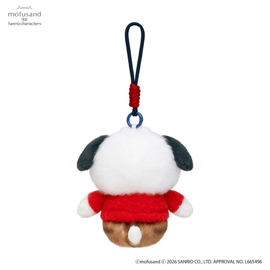 Mofusand × Sanrio | Pochacco Squishy Potefuwa Mascot Holder Keychain Bag Charm 170×130×130mm