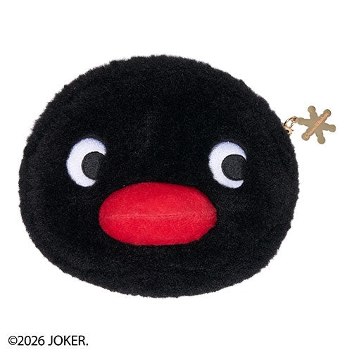 Pingu x Cosme Kitchen | Plush Face Pouch 160x140x70mm