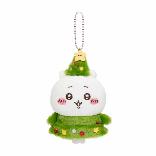 【Limited One/Person】Chiikawa | Plush Mascot Holder H140×W80×D55Mm 吉伊卡哇 圣诞系列限定挂件 Chiikawa吉伊/小白