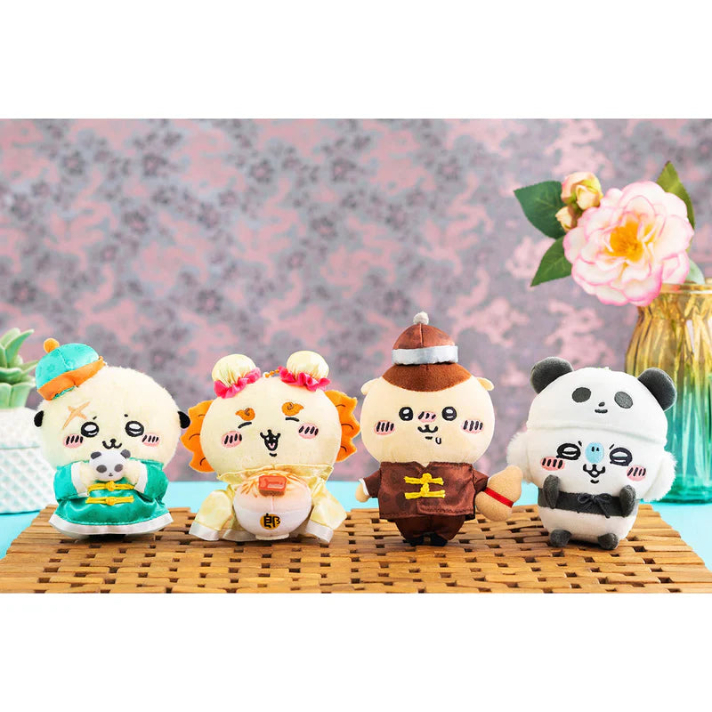 Chiikawa | Mascot Holder Keychain (Momonga) H125×W105×D80Mm 吉伊卡哇 中华饭店系列 玩偶挂件/包挂/钥匙链(莫莫咖/飞鼠)