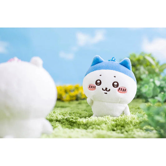 Chiikawa | Mascot Holder Plush Keychain (Hachiware) H110×W90×D55Mm 吉伊卡哇 玩偶挂件/包挂/钥匙链(平头小八)