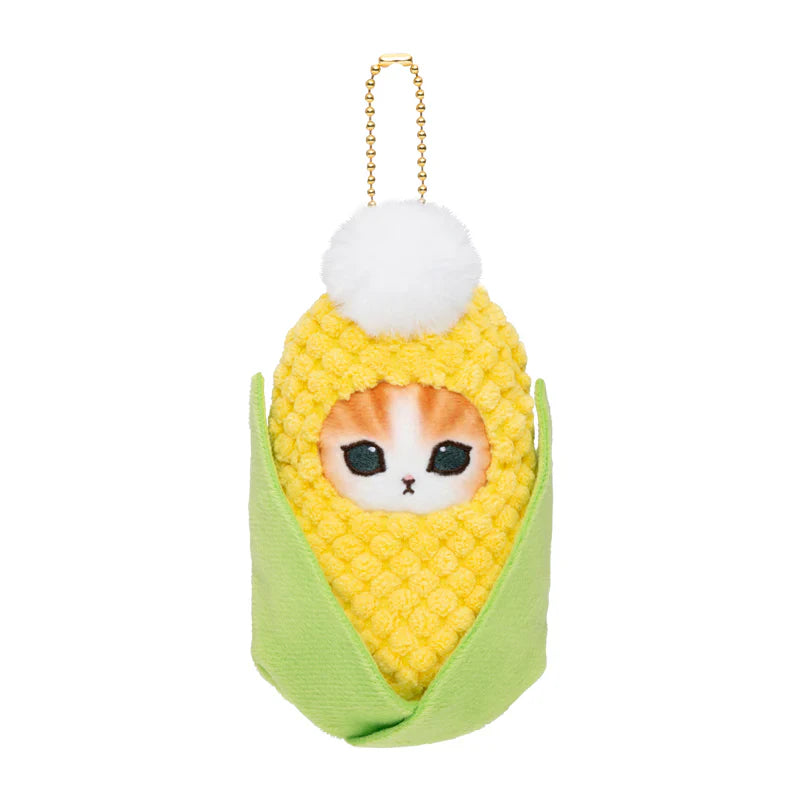 Mofusand | Mascot Holder Keychain Approx.130Cm (Corn) 猫福 毛绒挂件/包挂/钥匙链(玉米)