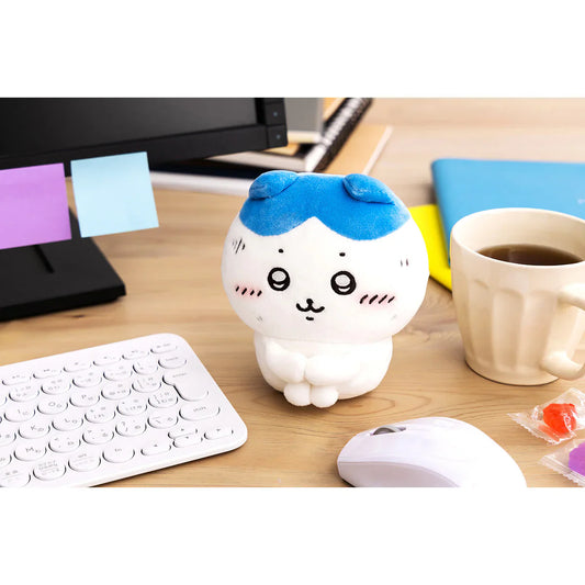 Chiikawa | Hachiware Plush Toy H120×W120×D100Mm (No Joy) 吉伊卡哇 小八公仔/玩偶 委屈表情抱腿公仔 失落自闭小八