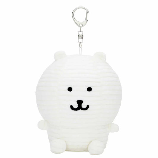 Nagano Friends | Mascot Holder Plush Keychain H130 X W100 D80Mm (Shima Shima Bear)