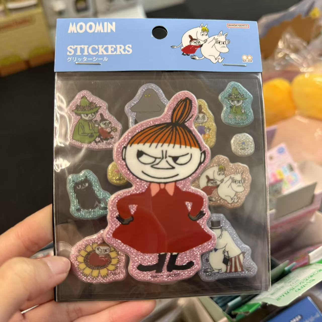Moomin | Glitter Stickers NLC Set 98mm x 110mm x 4mm