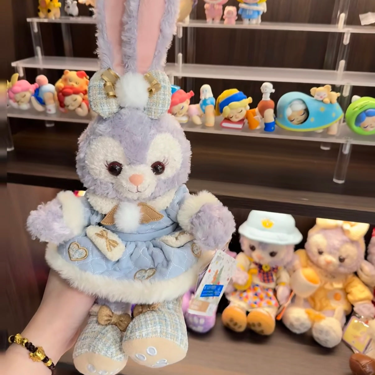 DISNEY | SHANG HAI DisneyLand StellaLou Plush Toy Doll SS (Duffy and Friends Winter Collection)