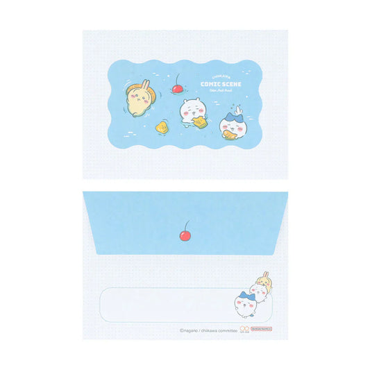 CHIIKAWA | Mini Letter Set (River Comic Scene Cider Fruit Punch)