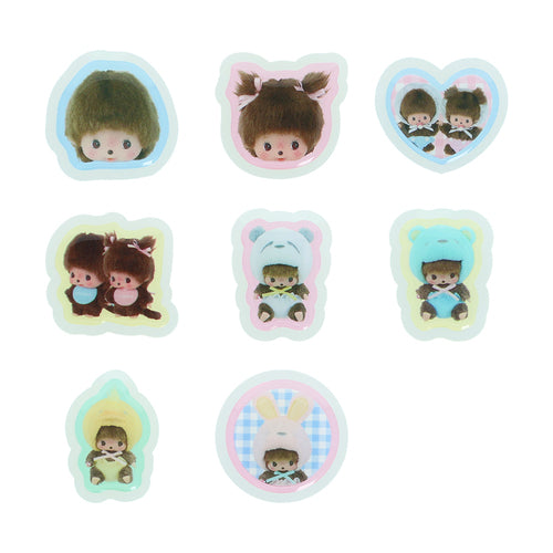 Monchhichi | Flake Stickers 100x100x3mm