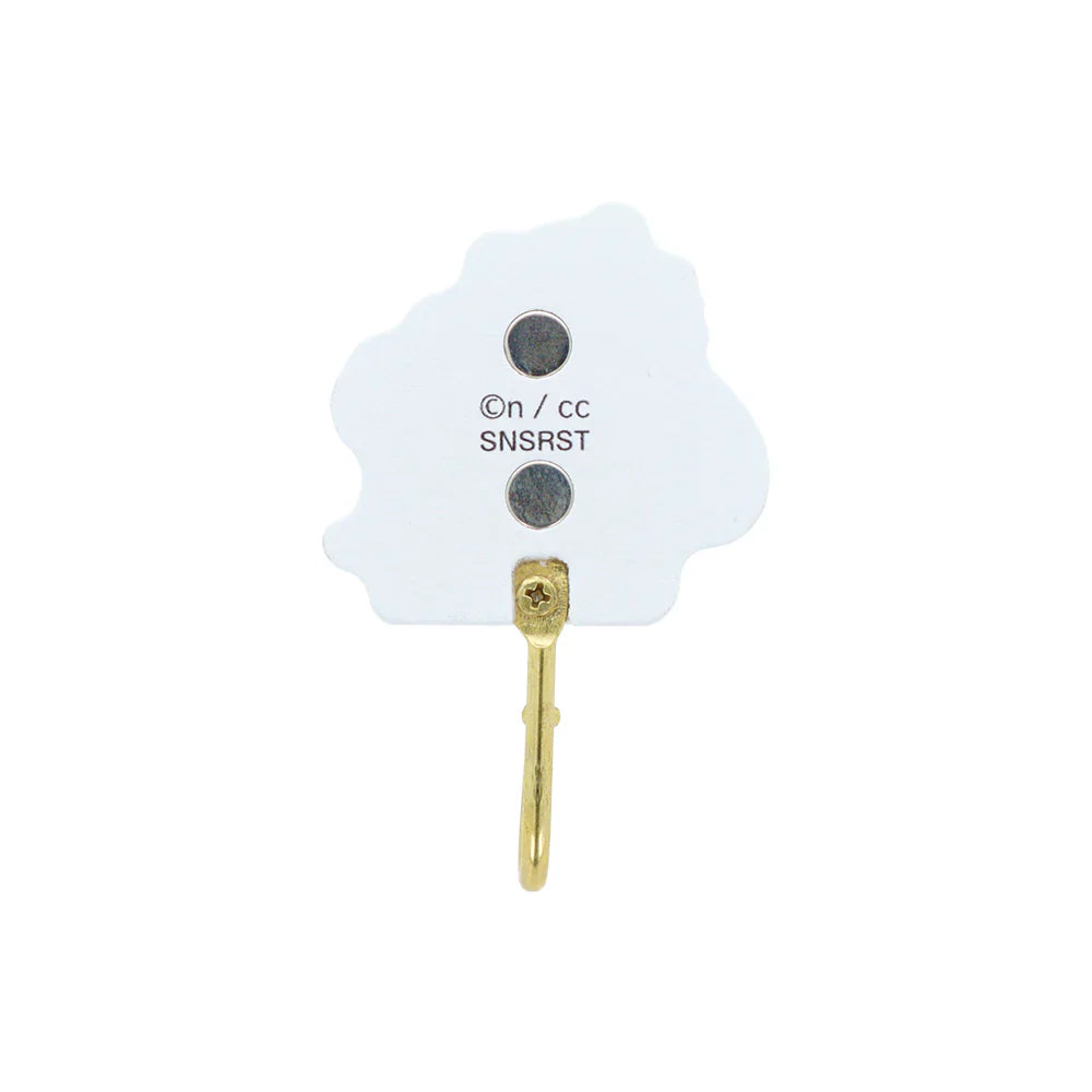 Chiikawa | Wooden Magnet Hook Hachiware H55×W45×D25Mm (Wonder Tea Time)