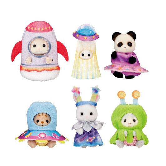 Sylvanian Families | Baby Space Costume Blind Box 75x35x100mm (Doki Doki Collection)