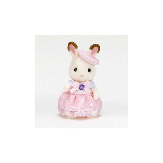 Sylvanian Families | Girls Sister’s Pink Dress Set 100 x 5 x 100mm (Dress & Beret)