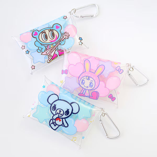 NARUMIYA Chatacter | Angel Blue PVC Pouch Keychain 65×95×20mm (25th Anniversary / POPUP Limited)