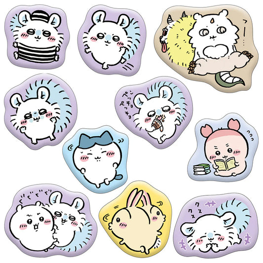 CHIIKAWA | Puffy Sticker Marshmallow Style 35×35×3mm (Purple)