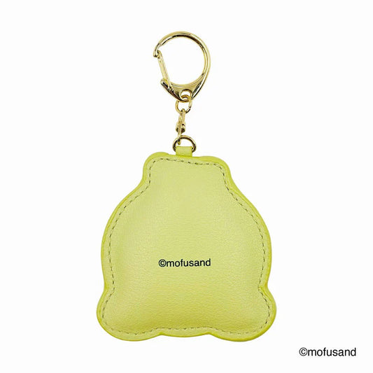 MOFUSAND | Fluffy and Fuzzy Patch Keychain 78×65×10mm (Melon Cat Nyan)
