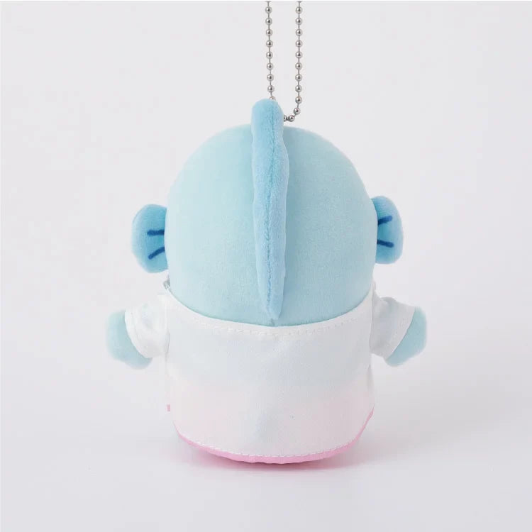 SANRIO | Hangyodon Mascot Holder Plush Keychain Bag Charm 10cm Approx. (Nurse Series)