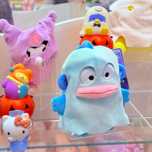 SANRIO | Hangyodon Plush Doll Plush Toy 170 x 140 x 90mm (Cosplay Ghost Halloween)