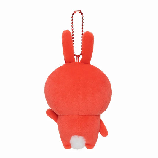 CHIIKAWA | Red Usagi Mascot Holder Bag Charm Keychain 130x80x55mm