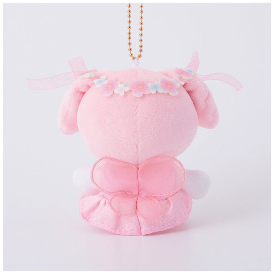 SANRIO | My Melody Mascot Holder Plush Keychain Bag Charm 95mm Approx. (Floral Fairies)