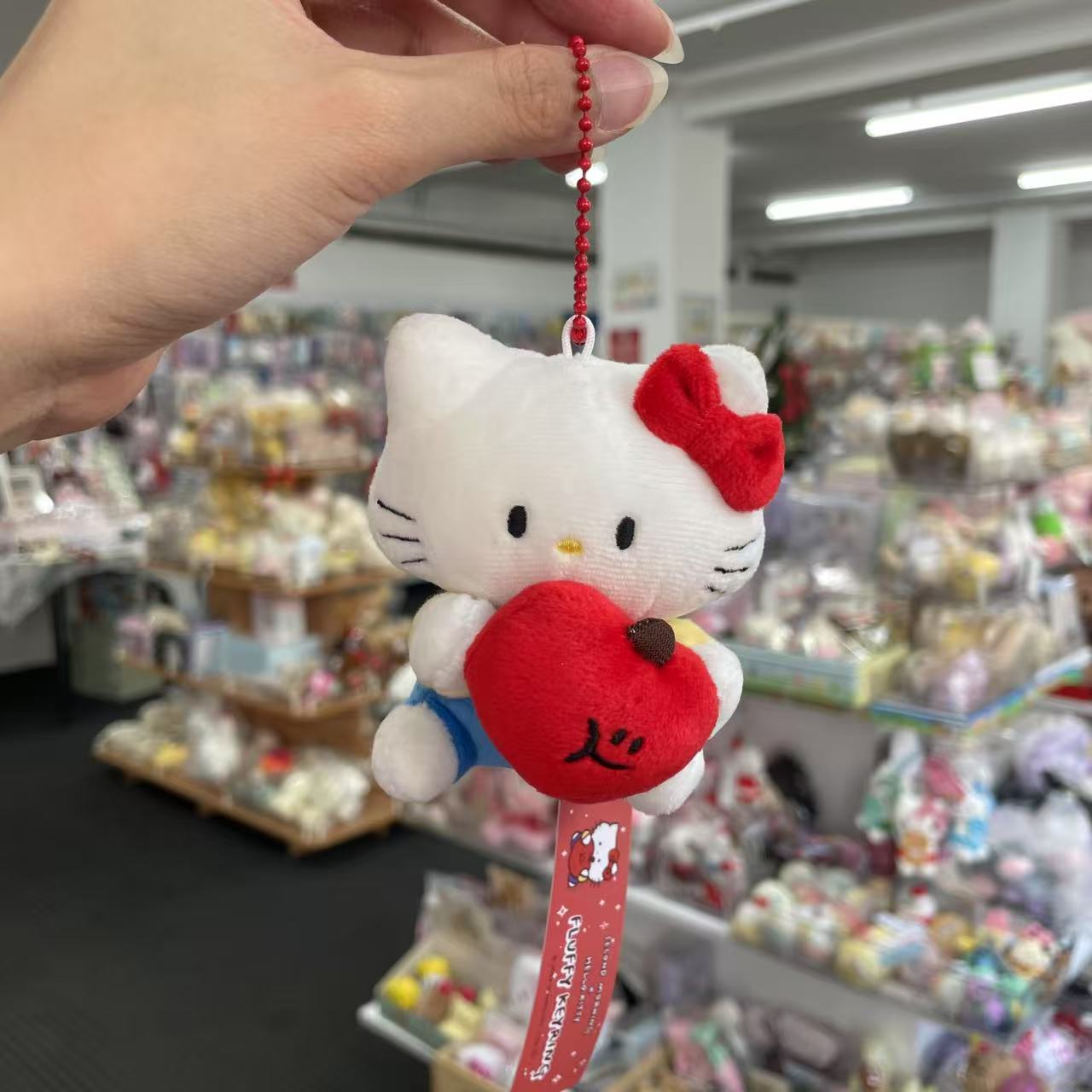 Second Morning x Sanrio | Plush Keychain Mascot Holder Hello Kitty