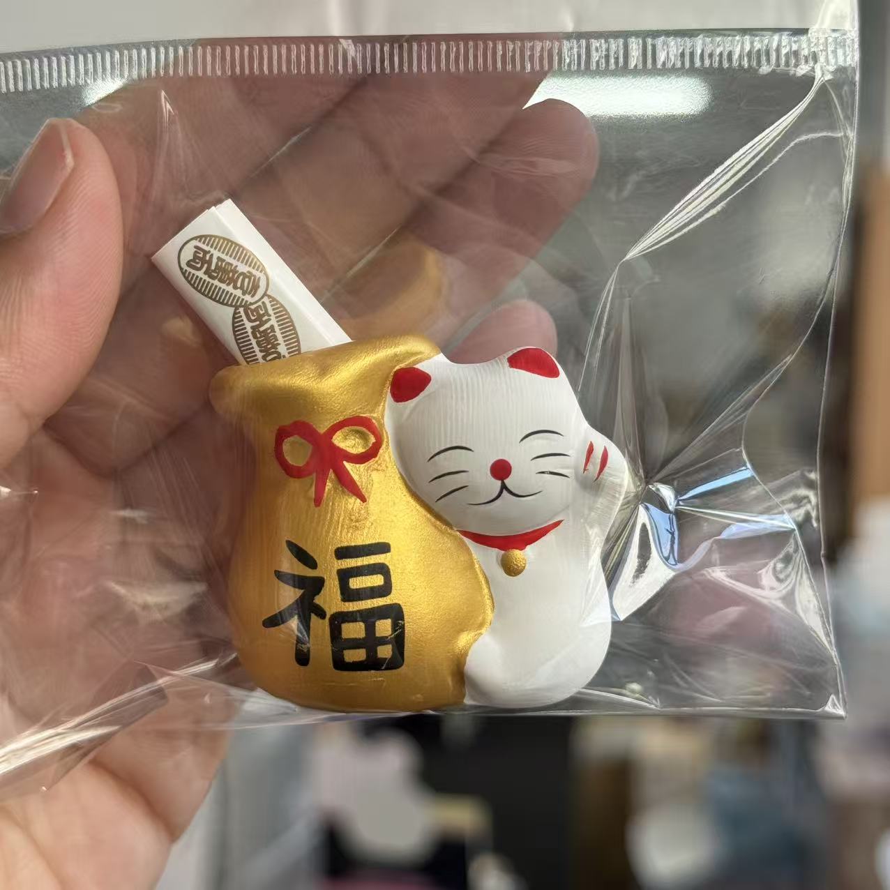 Sakae no Yashiro Shrine | Lucky Cat Ornament - Good luck & Wealth