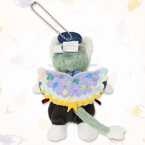 DISNEY | TokyoDisneySea Duffy and Friends GelaToni Mascot Holder Plush Keychain with Badge (Wishing Wings)