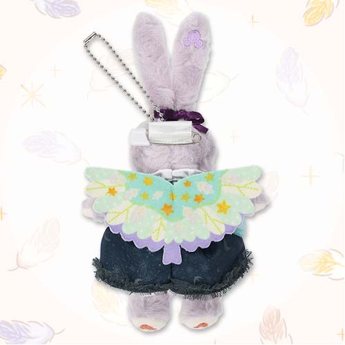 DISNEY | TokyoDisneySea Duffy and Friends StellaLou Mascot Holder Plush Keychain with Badge (Wishing Wings)