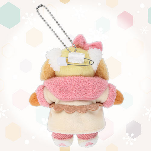 DISNEY | Tokyo Disney Sea CookieAnn Mascot Holder Plush Keychain with Badge (Duffy and Friends Winter 2025)