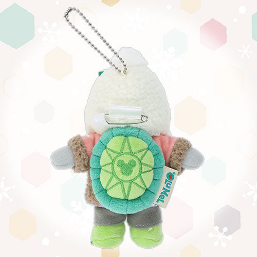DISNEY | Tokyo Disney Sea OluMel Mascot Holder Plush Keychain with Badge (Duffy and Friends Winter 2025)