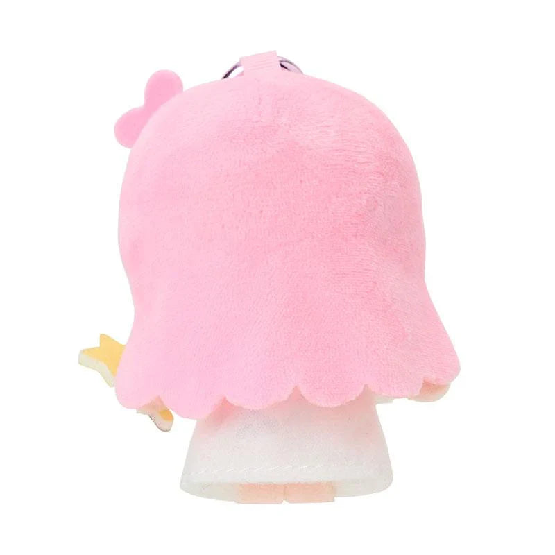 SANRIO | Little Twin Stars - Lala Plush Mini Mascot Holder with Heart Carabiner Bag Charm 6×4×10cm