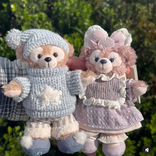 DISNEY | SHANG HAI DisneyLand Duffy Mascot Holder Bag Charm Keychain (Duffy and Friends Little Companions)