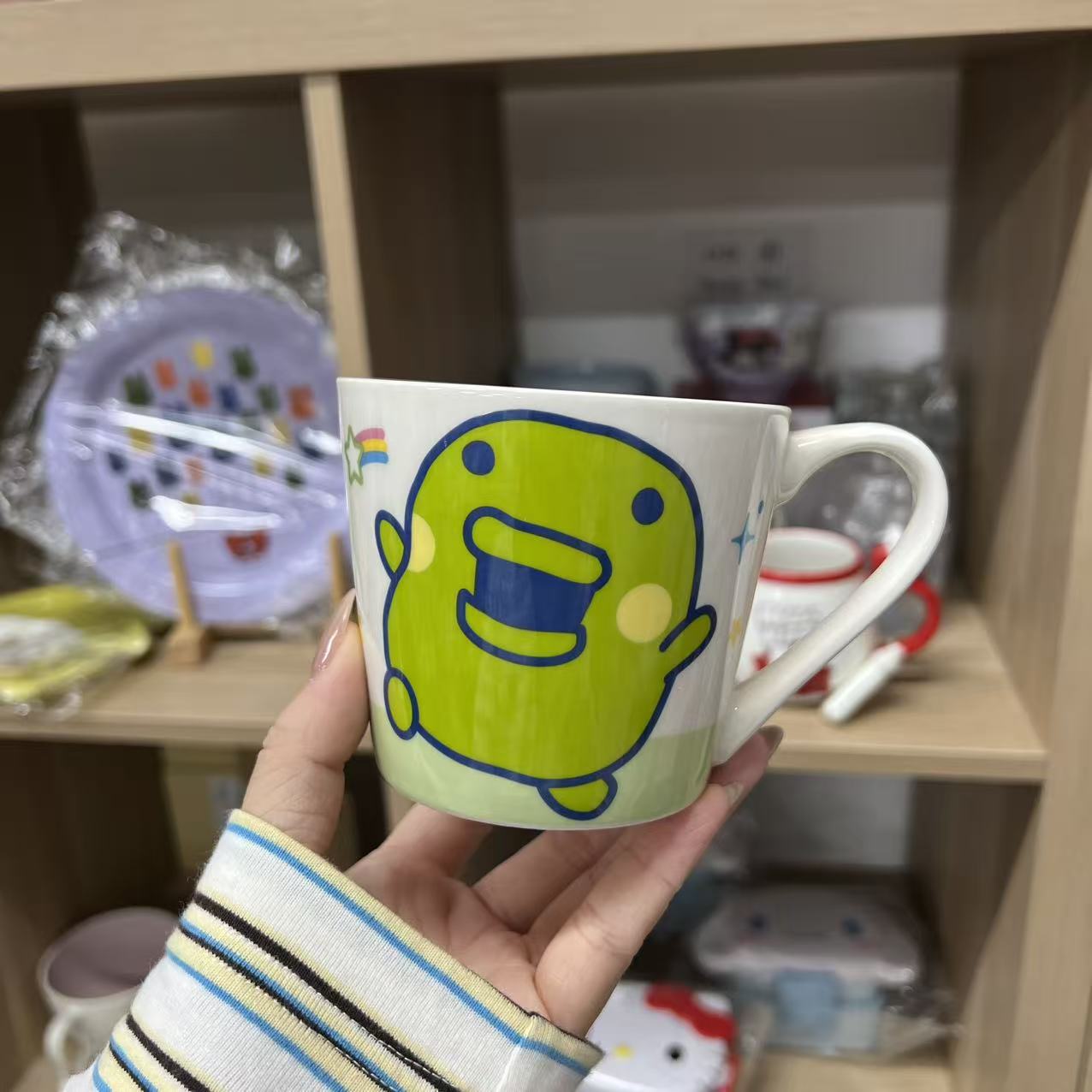 Tamagotchi | Kuchipatchi Porcelain Mug 88×120×100mm (Happy Dance)