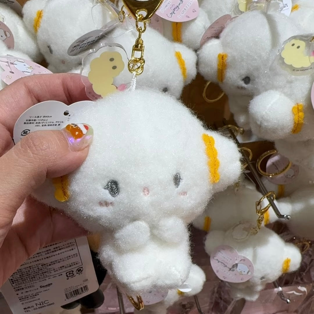 SANRIO | Cogimyun Reel Attached Mascot Keychain Bag Charm H100xW110xD65mm