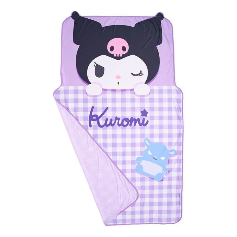 SANRIO | Cool-touch Fabric Nap Blanket 95×160×0.5cm (Kuromi)