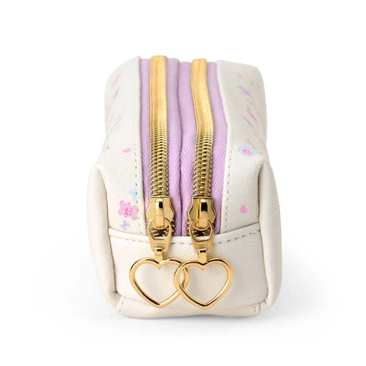 SANRIO | Double Zipper Pen Case Pencil Pouch 18.5×6×6cm (Hello Kitty)