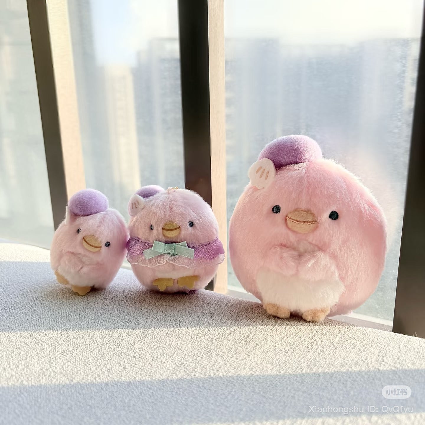 SAN X | Sumikko Gurashi Penguin Hina Hanging Plush Keychain Bag Charm 65×50×45mm (Penguin Lagoon)