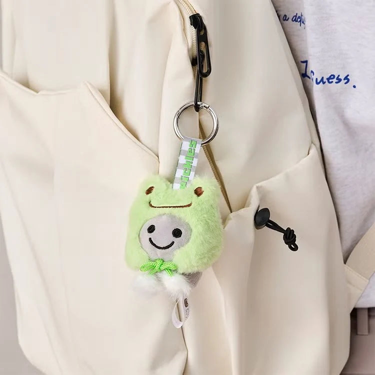 Pickles the Frog | Plush Keychain Bag Charm Baby-chan 80x60x75mm (Be pickles!)