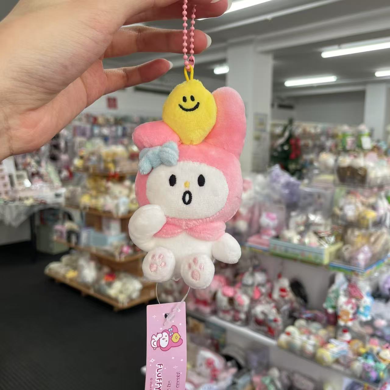 Second Morning X Sanrio | Plush Keychain Mascot Holder My Melody