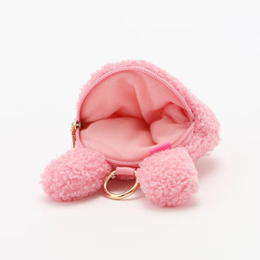 NARUMIYA Chatacter | Mezzo Piano Fluffy Mini Pouch Keychain 130×100×30mm (25th Anniversary / POPUP Limited)