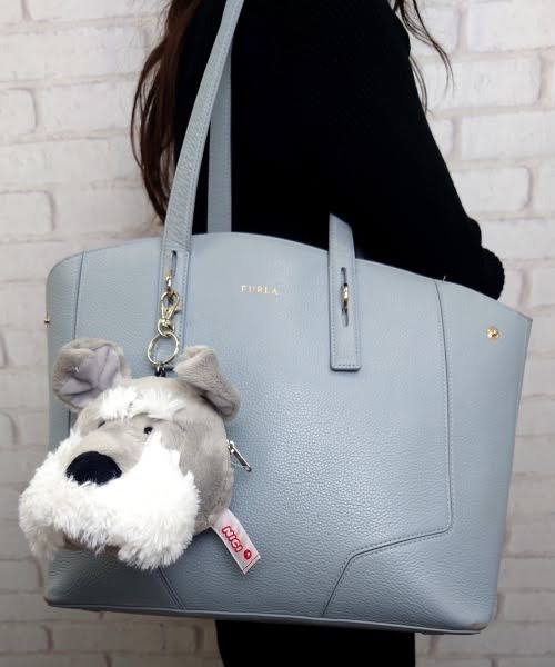 Nici | Schnauzer Head Figurine Pass Card Pouch 14Cm