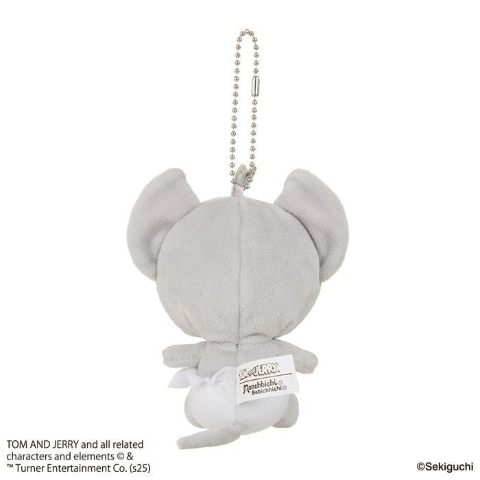 Monchhichi | Mascot Holder Plush Keychain Bag Charm SS H11×W8×D6cm (Tom & Jerry - Tuffy)